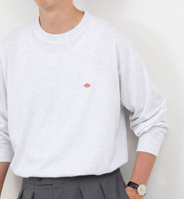 NOLLEY'S goodman「【DANTON/ダントン】スウェットTシャツ SWEAT T-SHIRTS（DT-C0204） 」|Tシャツ・カットソー|ライトグレー