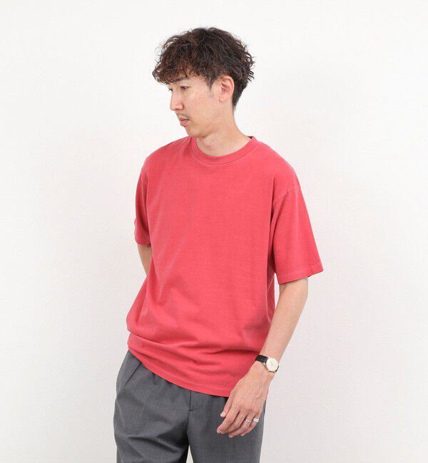 NOLLEY'S goodman「【BECシリーズ】PIGMENT DYE BIO WASH ピグメント染め オーバーサイズTシャツ」|Tシャツ・カットソー|