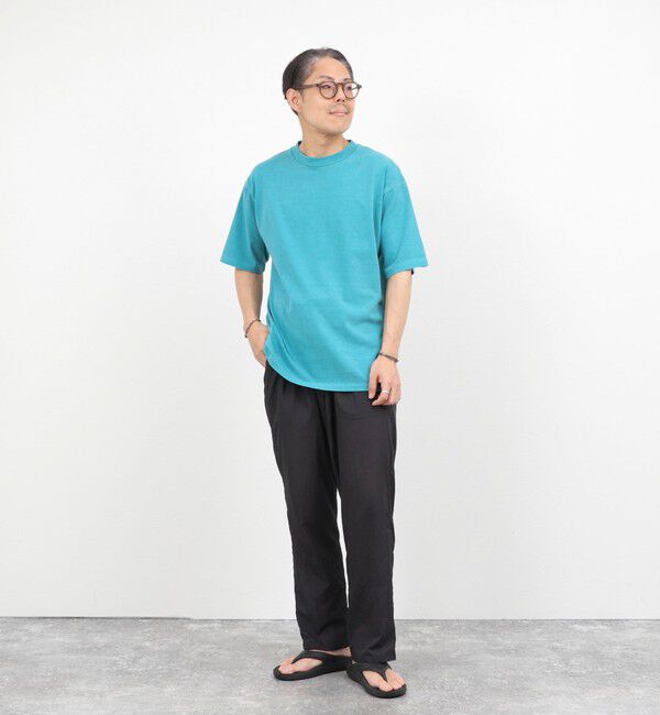 NOLLEY'S goodman「【BECシリーズ】PIGMENT DYE BIO WASH ピグメント染め オーバーサイズTシャツ」|Tシャツ・カットソー|