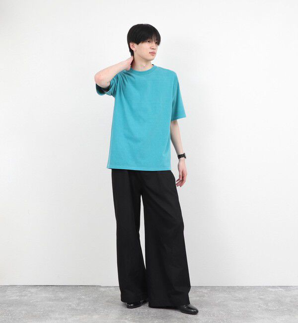 NOLLEY'S goodman「【BECシリーズ】PIGMENT DYE BIO WASH ピグメント染め オーバーサイズTシャツ」|Tシャツ・カットソー|
