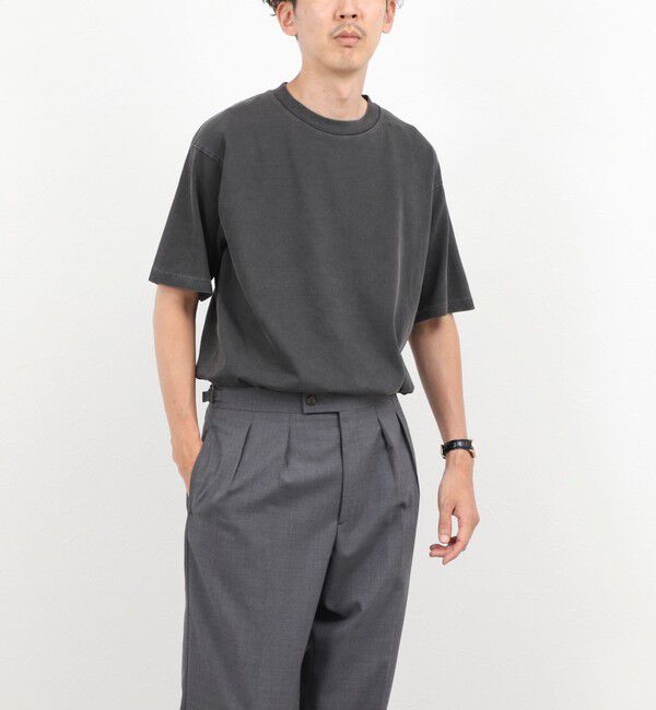 NOLLEY'S goodman「【BECシリーズ】PIGMENT DYE BIO WASH ピグメント染め オーバーサイズTシャツ」|Tシャツ・カットソー|