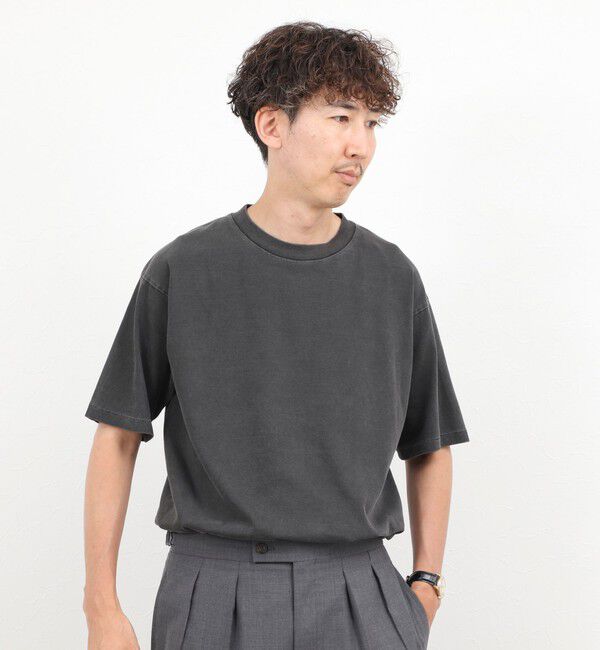 NOLLEY'S goodman「【BECシリーズ】PIGMENT DYE BIO WASH ピグメント染め オーバーサイズTシャツ」|Tシャツ・カットソー|