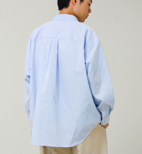 GLOSTER「【上品なツヤ感と極上の着心地】supima cotton/スーピマコットン ロングスリーブシャツ」|シャツ・ブラウス|