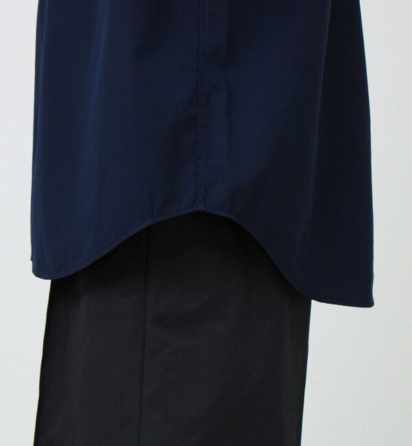 GLOSTER「【上品なツヤ感と極上の着心地】supima cotton/スーピマコットン ロングスリーブシャツ」|シャツ・ブラウス|