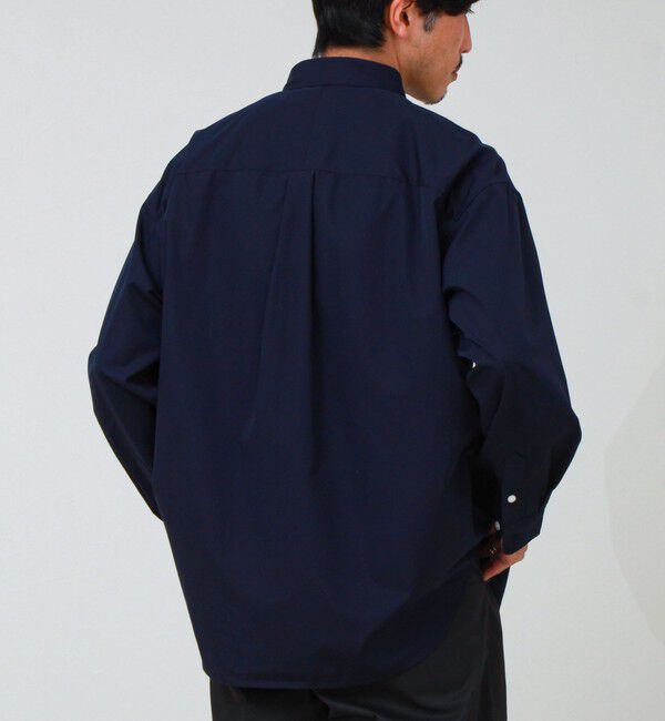 GLOSTER「【上品なツヤ感と極上の着心地】supima cotton/スーピマコットン ロングスリーブシャツ」|シャツ・ブラウス|