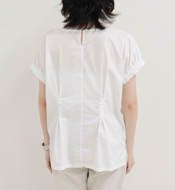 fredy emue「ウエストタックフレンチカットソーブラウス」|Tシャツ・カットソー|