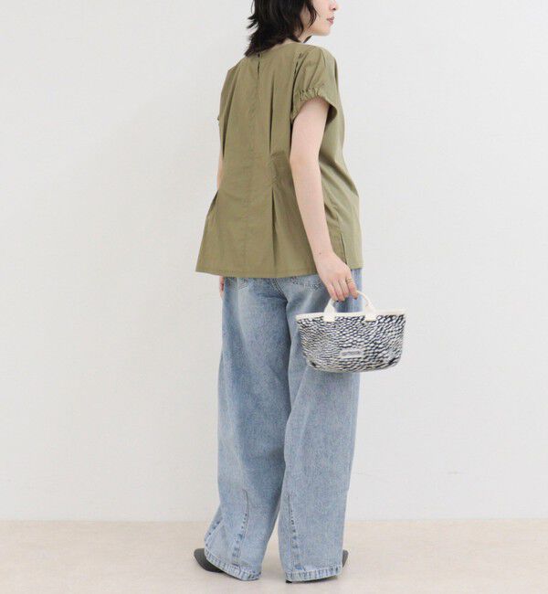 fredy emue「ウエストタックフレンチカットソーブラウス」|Tシャツ・カットソー|