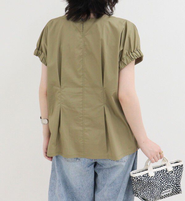 fredy emue「ウエストタックフレンチカットソーブラウス」|Tシャツ・カットソー|