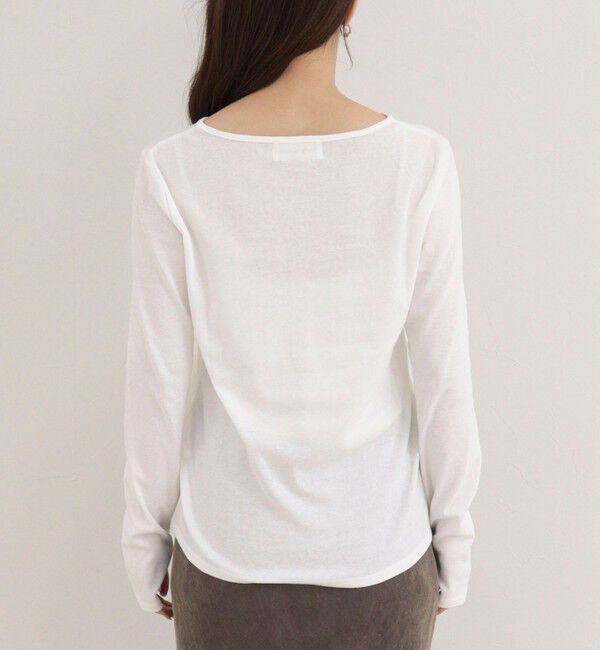 fredy emue「ヘンリーネックグラフィックロンTシャツ」|Tシャツ・カットソー|