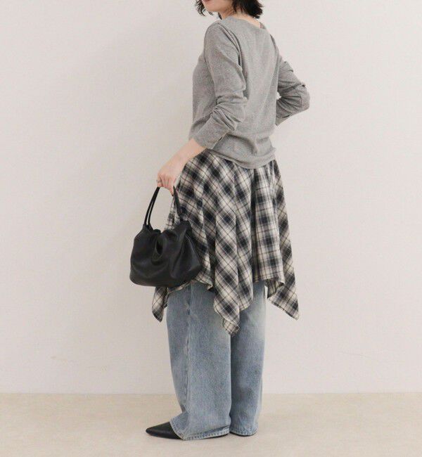 fredy emue「ヘンリーネックグラフィックロンTシャツ」|Tシャツ・カットソー|