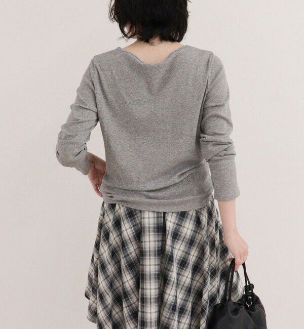 fredy emue「ヘンリーネックグラフィックロンTシャツ」|Tシャツ・カットソー|