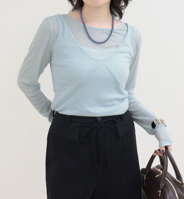 fredy emue「レイヤードタンクセットロンTシャツ」|Tシャツ・カットソー|