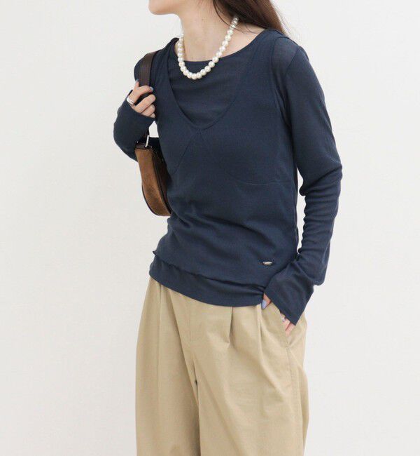 fredy emue「レイヤードタンクセットロンTシャツ」|Tシャツ・カットソー|
