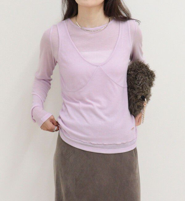 fredy emue「レイヤードタンクセットロンTシャツ」|Tシャツ・カットソー|