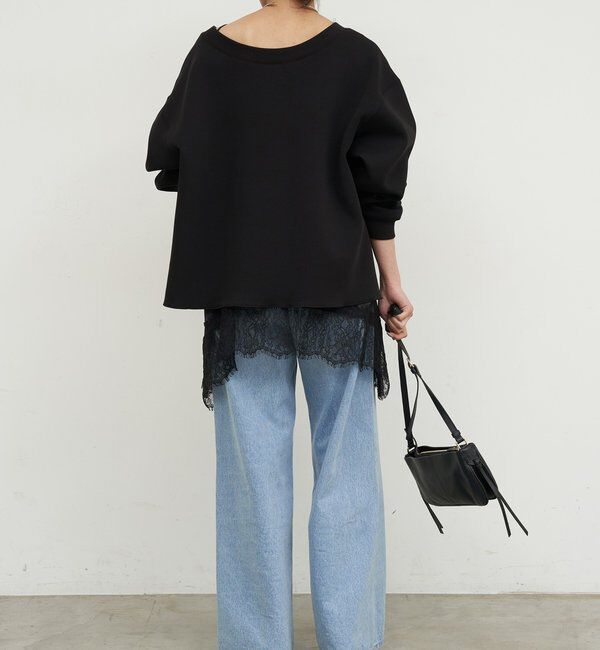  「＜Oggi 6月号掲載アイテム＞【大人のスウェット】ボートネックスウェット」|Tシャツ・カットソー|