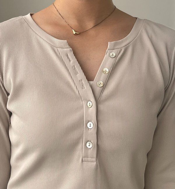  「キーネックヘンリーT」|Tシャツ・カットソー|