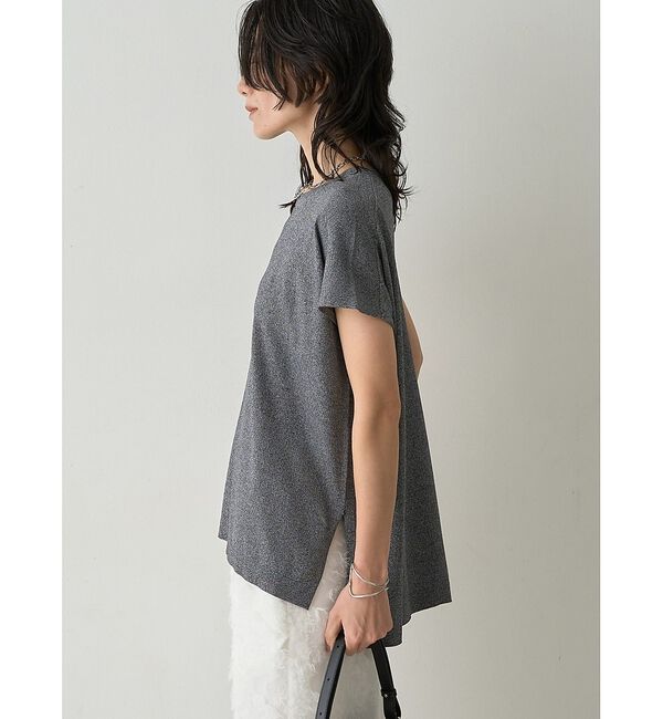 qualite「【接触冷感・セットアップ】レーヨンストレッチフレンチ」|ニット・セーター|