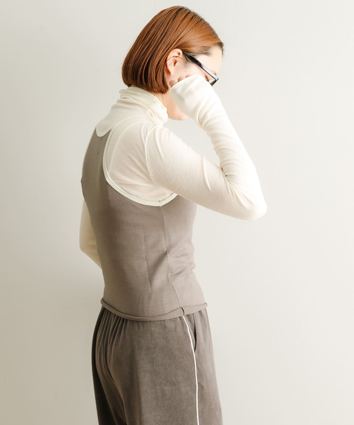 URBAN RESEARCH「『別注』GGG&times;URBAN RESEARCH　ニットキャミソール」|キャミソール|