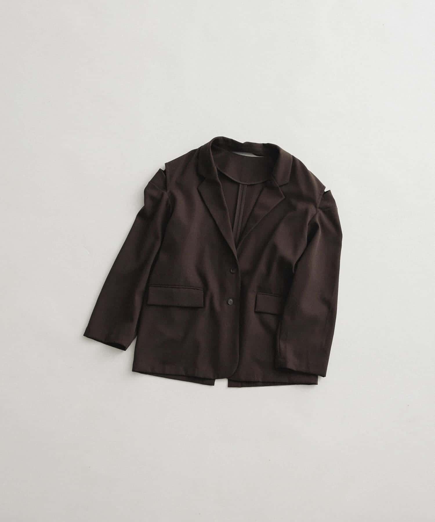 LAATO「over tailored  jacket」|その他|ブラウン