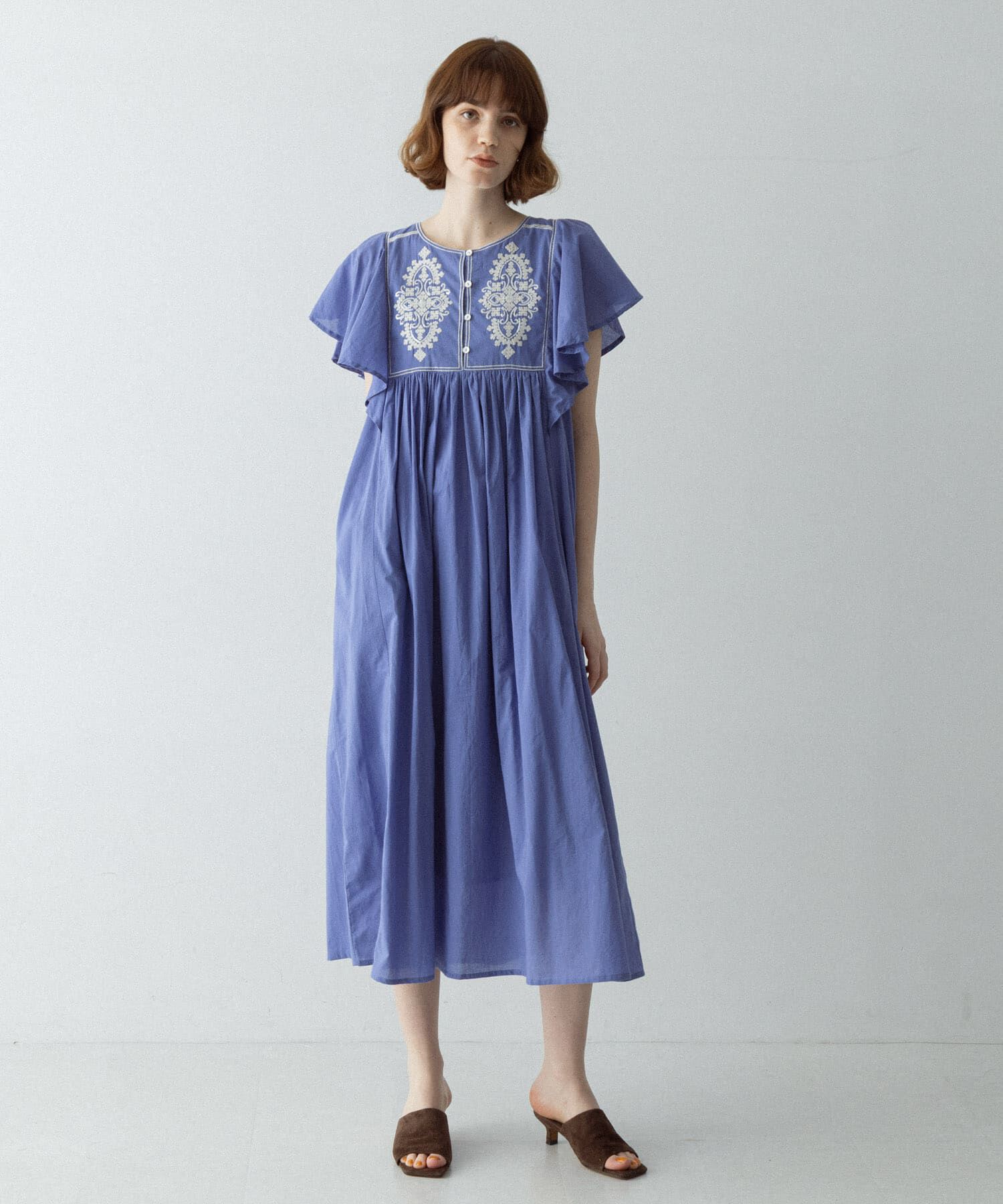 Sonny Label 「スパンコールエンブロイダリーワンピース」|ワンピース|