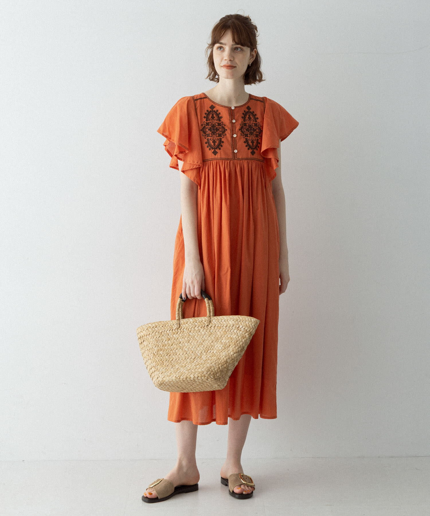 Sonny Label 「スパンコールエンブロイダリーワンピース」|ワンピース|