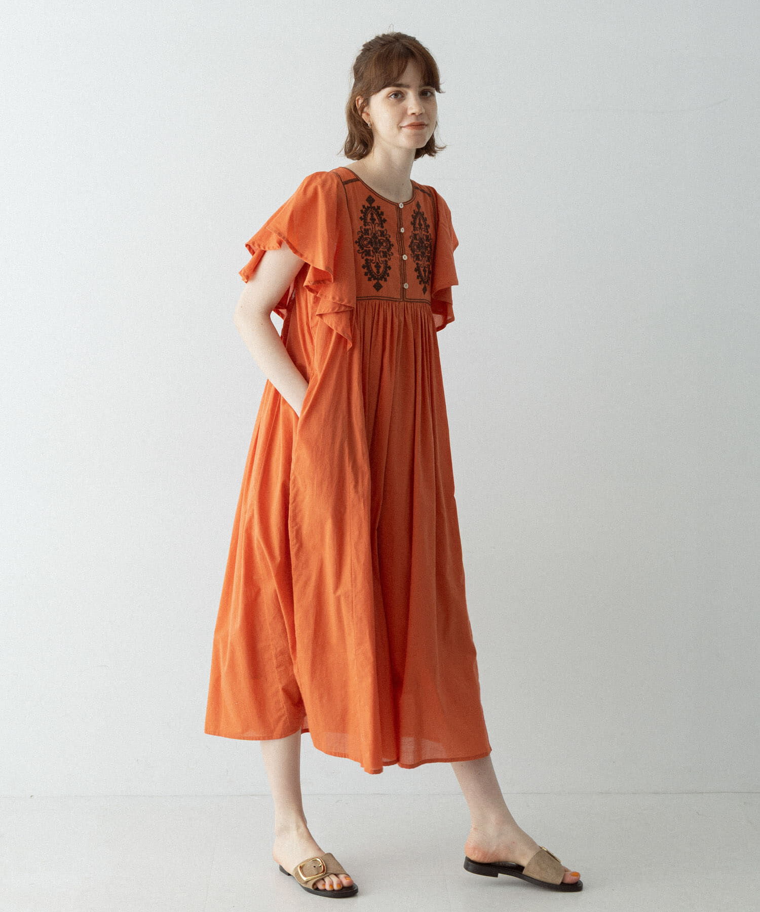 Sonny Label 「スパンコールエンブロイダリーワンピース」|ワンピース|