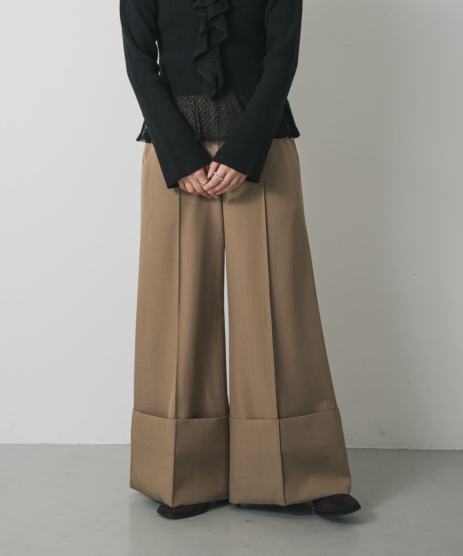 SENSE OF PLACE by URBAN RESEARCH「ワイドターンバックパンツ」|その他|