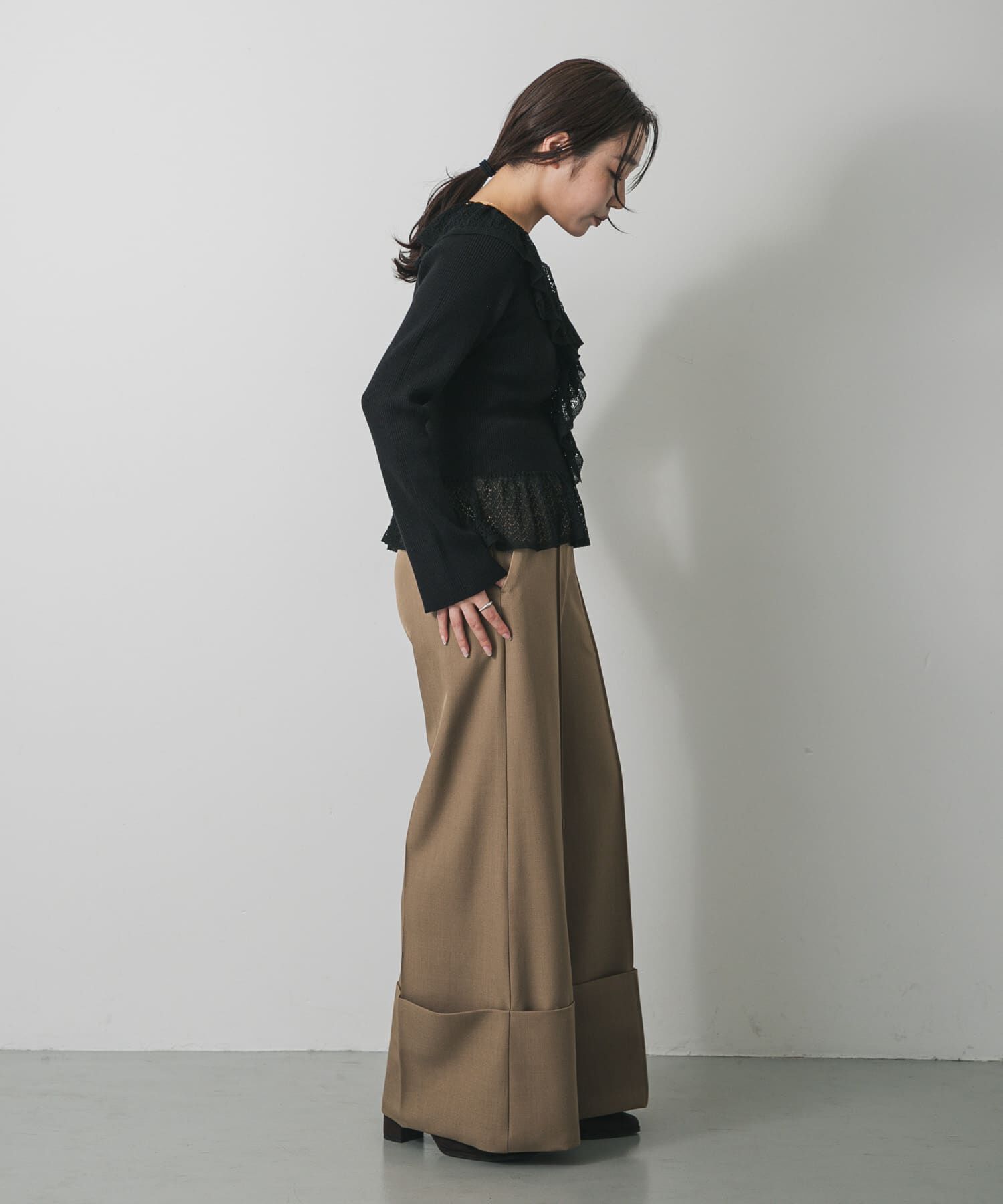 SENSE OF PLACE by URBAN RESEARCH「ワイドターンバックパンツ」|その他|