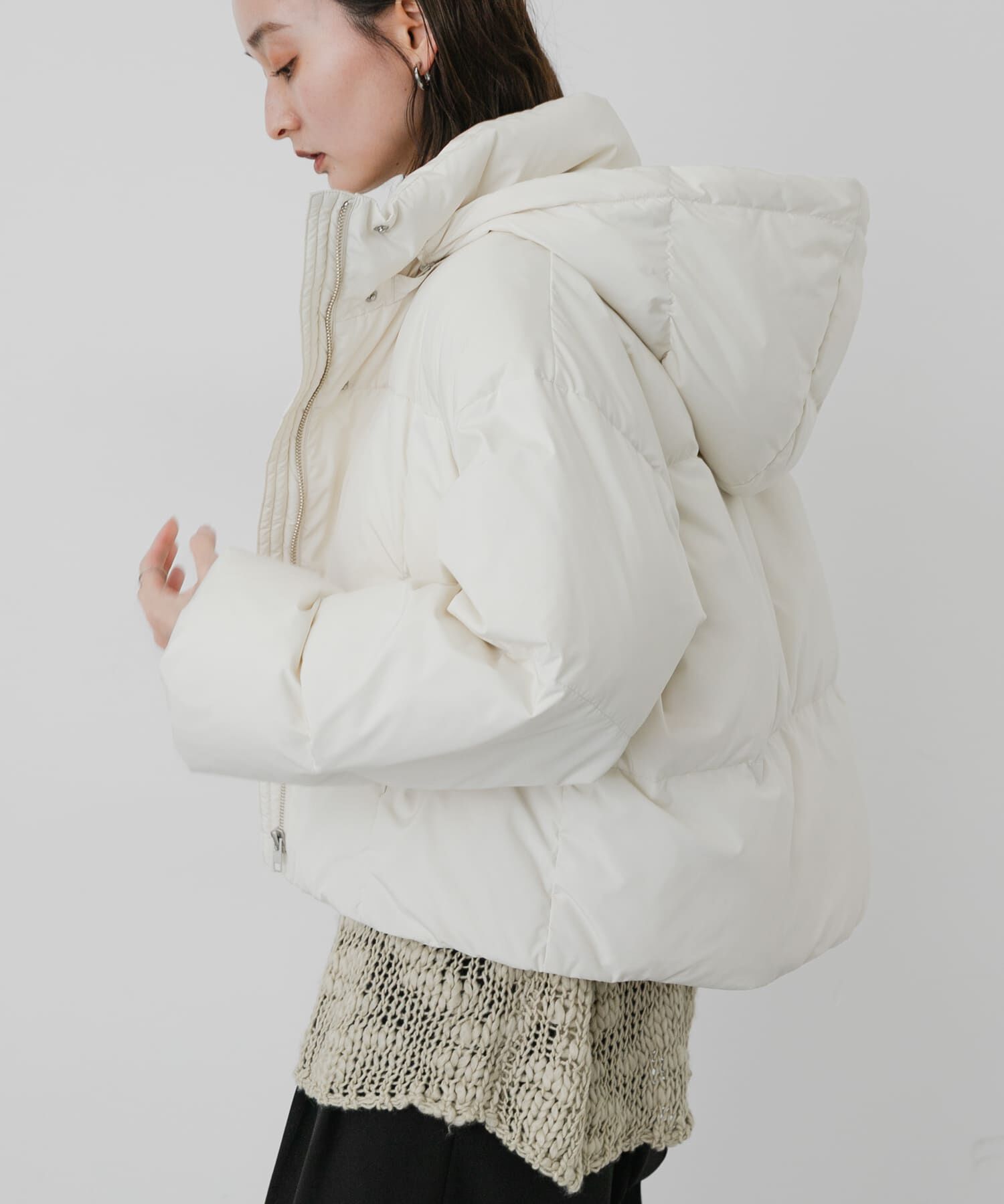 SENSE OF PLACE by URBAN RESEARCH「調温/撥水2WAYフードダウン」|ダウン|