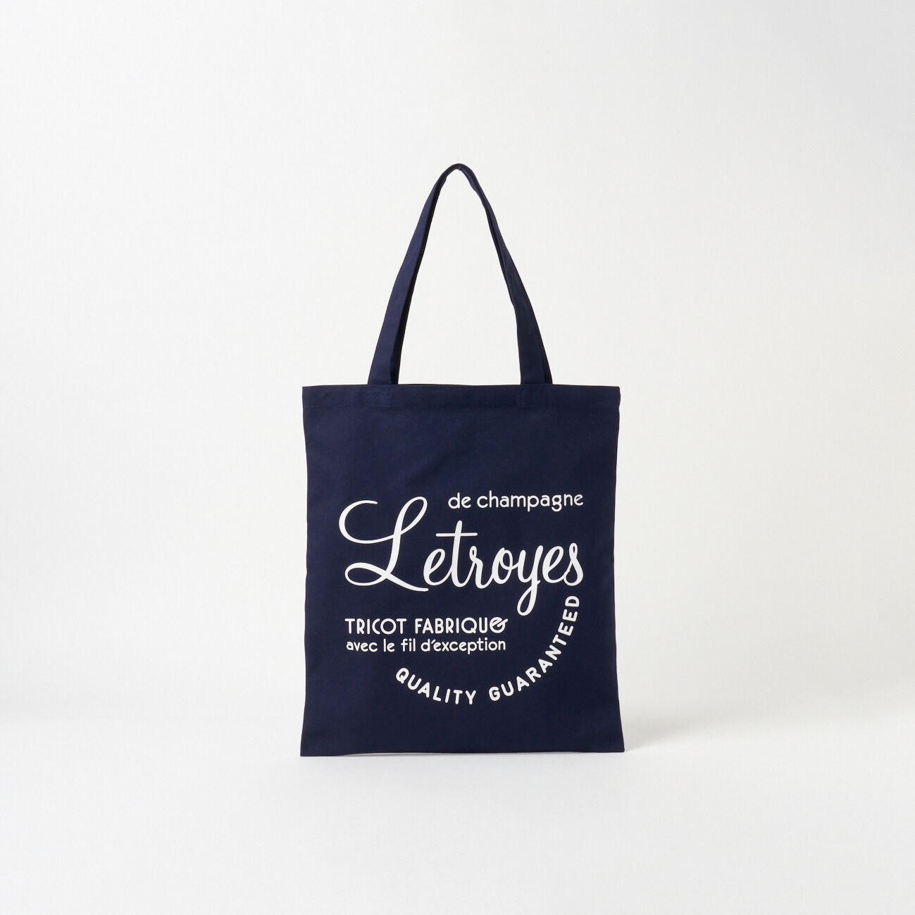  「Letroyes Letroyes TOTE BAG」|トートバッグ|ネイビー