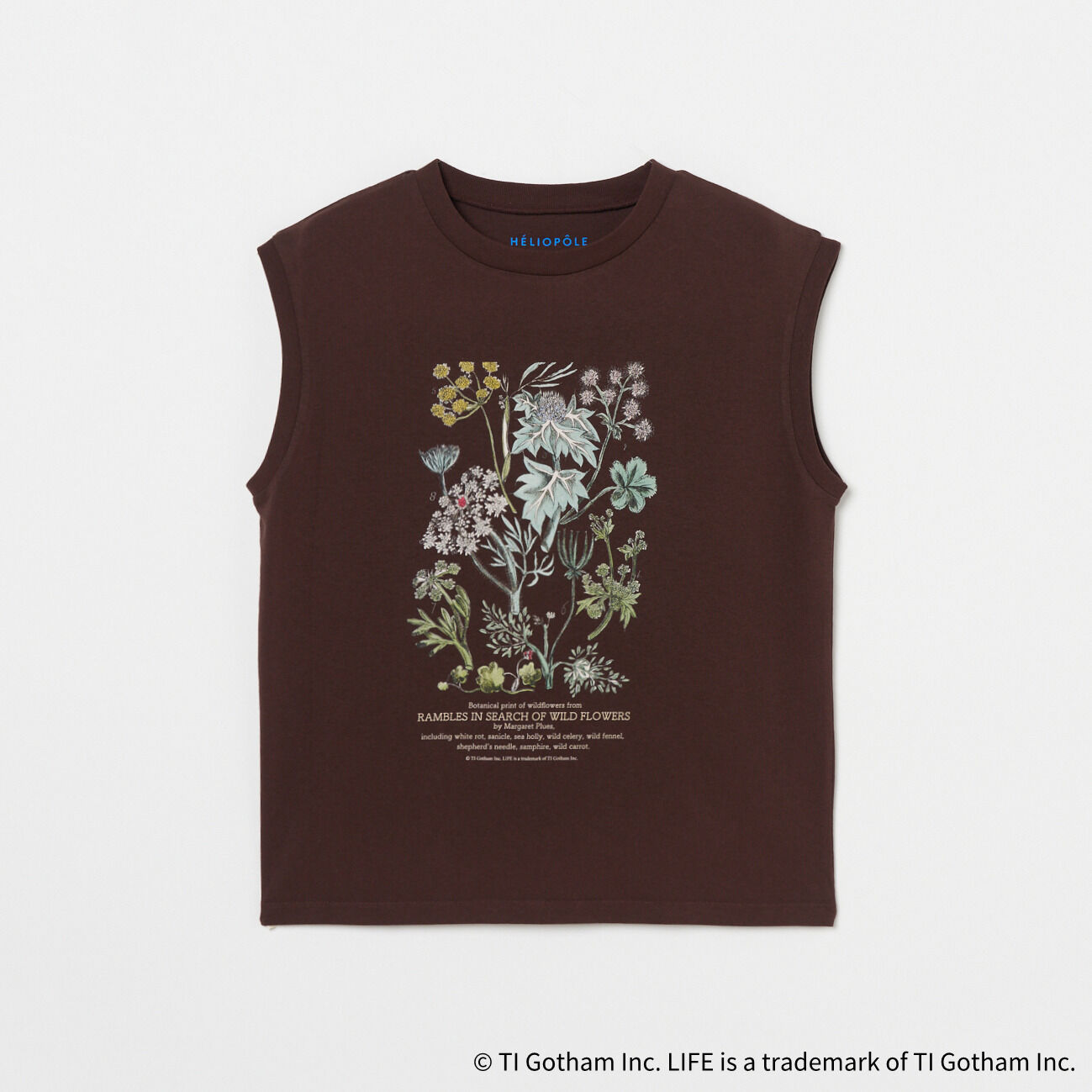  「GOOD ROCK SPEED LIFE PC / FLOWER SLEEVELESS TEE」|Tシャツ・カットソー|ブラウン