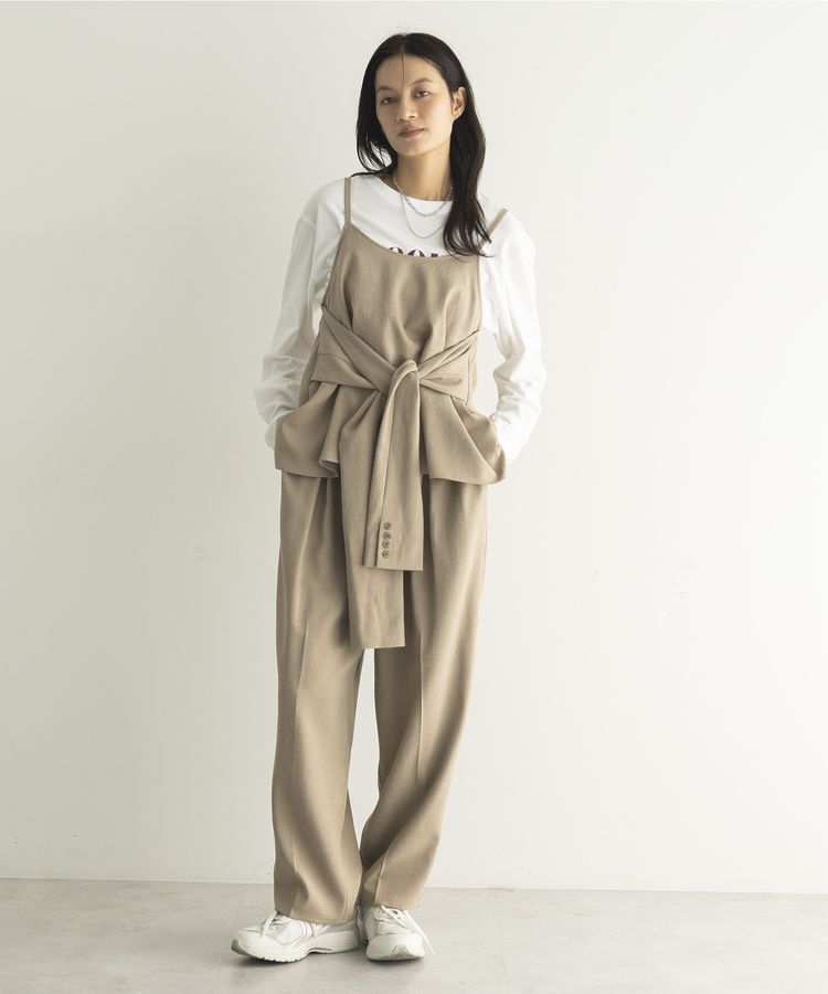 GARAGE OF GOOD CLOTHING「【日本製】無地ジャケットスリーブビスチェ」|ベスト・ジレ|
