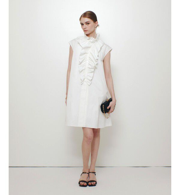 LOULOU WILLOUGHBY「ビッグフリルドワンピース」|ワンピース|