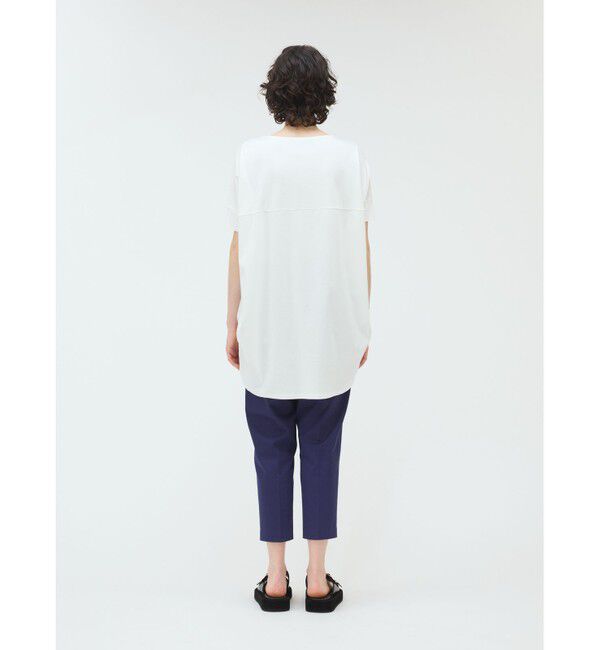 mizuiro ind「mizuiro ind ボートネックコクーンプルオーバー」|Tシャツ・カットソー|