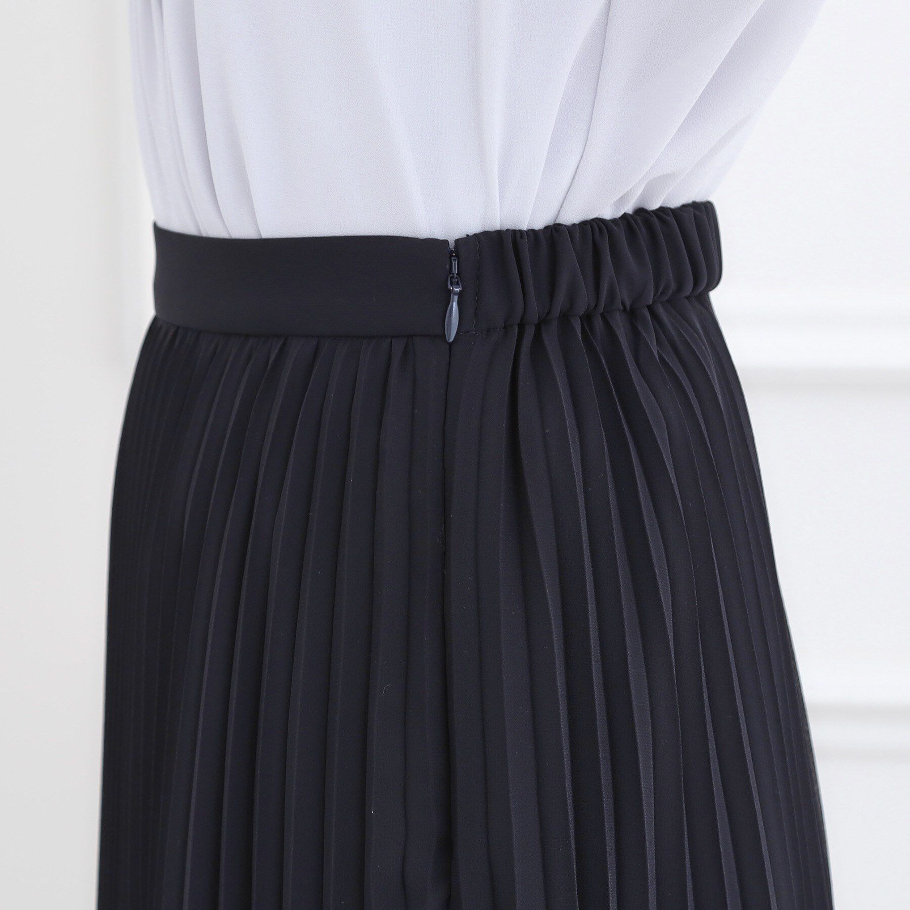 Reflect「【SS-4Lサイズ】シフォンジョーゼットプリーツスカート」|スカート|