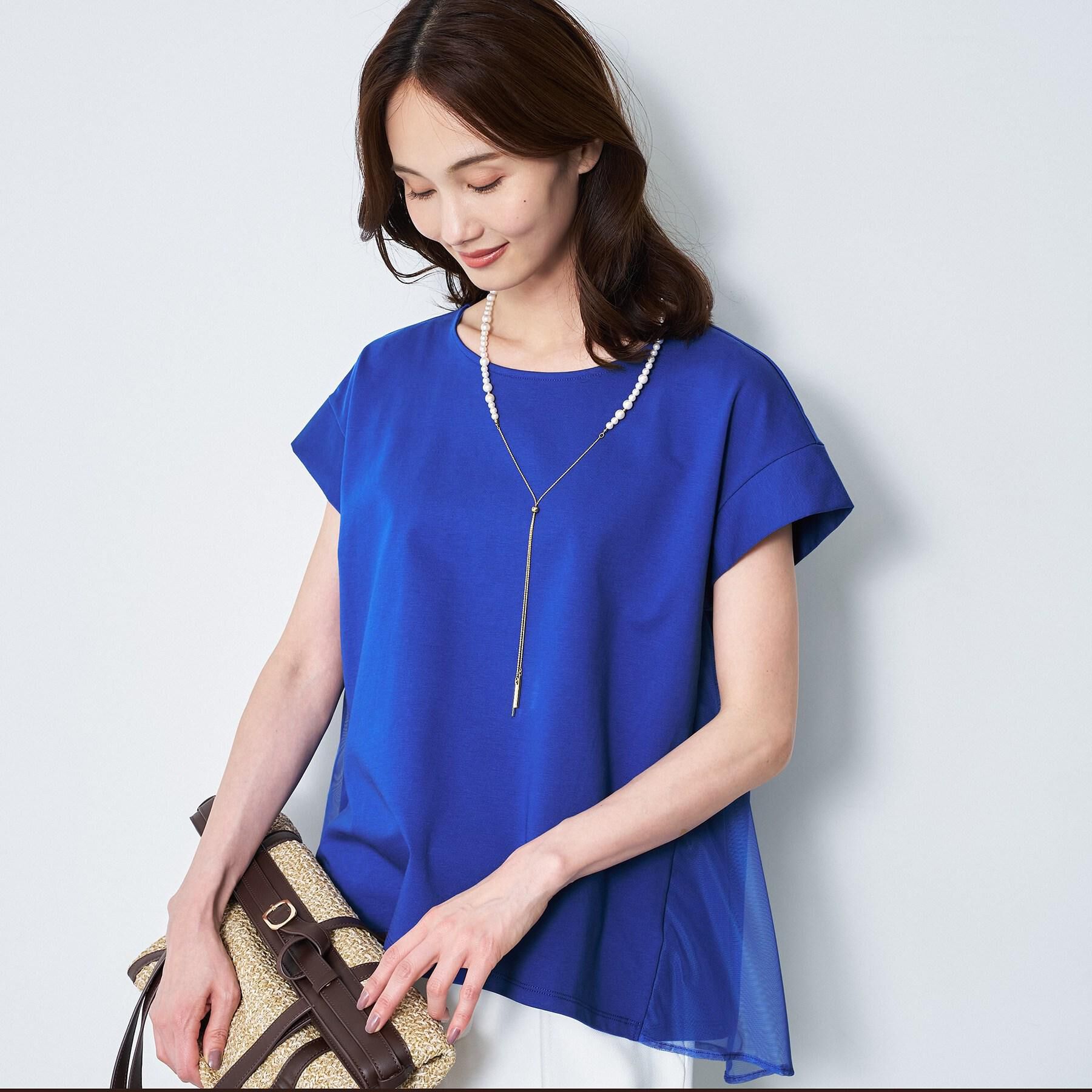 Reflect「チュール&times;ジャージチュニックトップス」|チュニック|