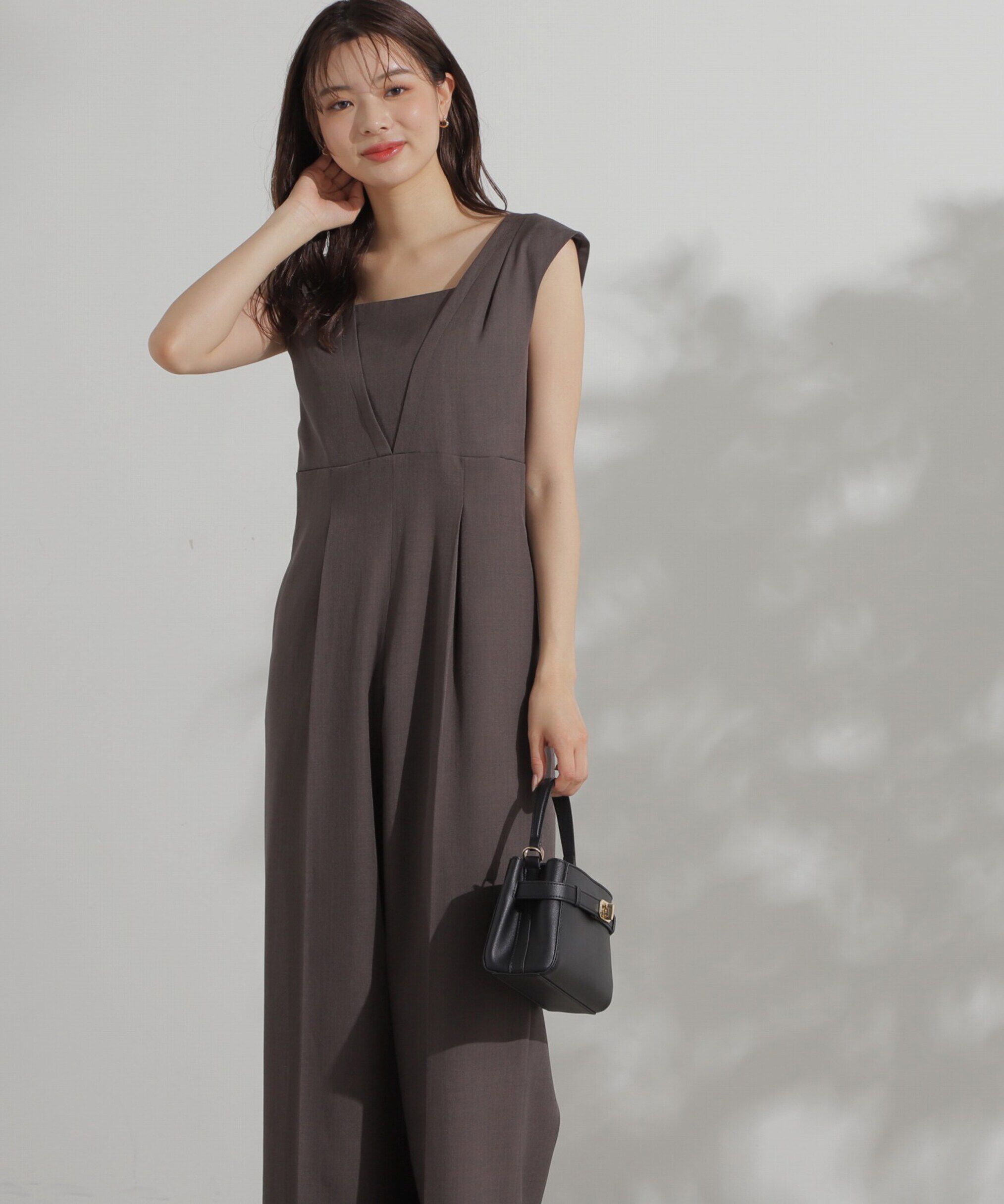 PROPORTION BODY DRESSING「レイヤード風ロンパース」|ワンピース|