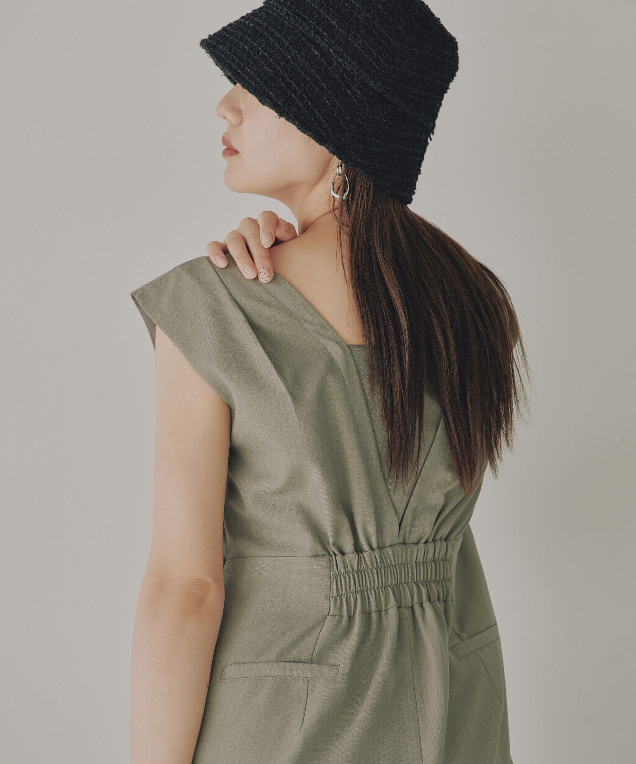 PROPORTION BODY DRESSING「レイヤード風ロンパース」|ワンピース|