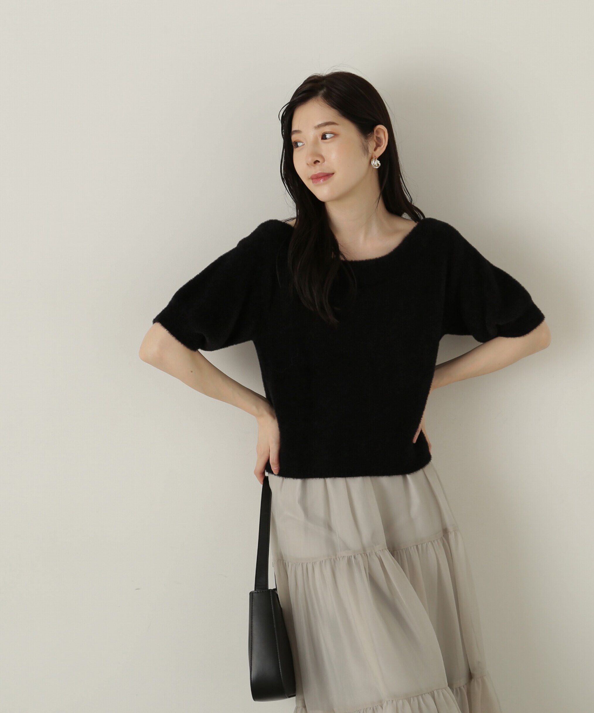 PROPORTION BODY DRESSING「ミニフェザーニット24AW」|ニット・セーター|