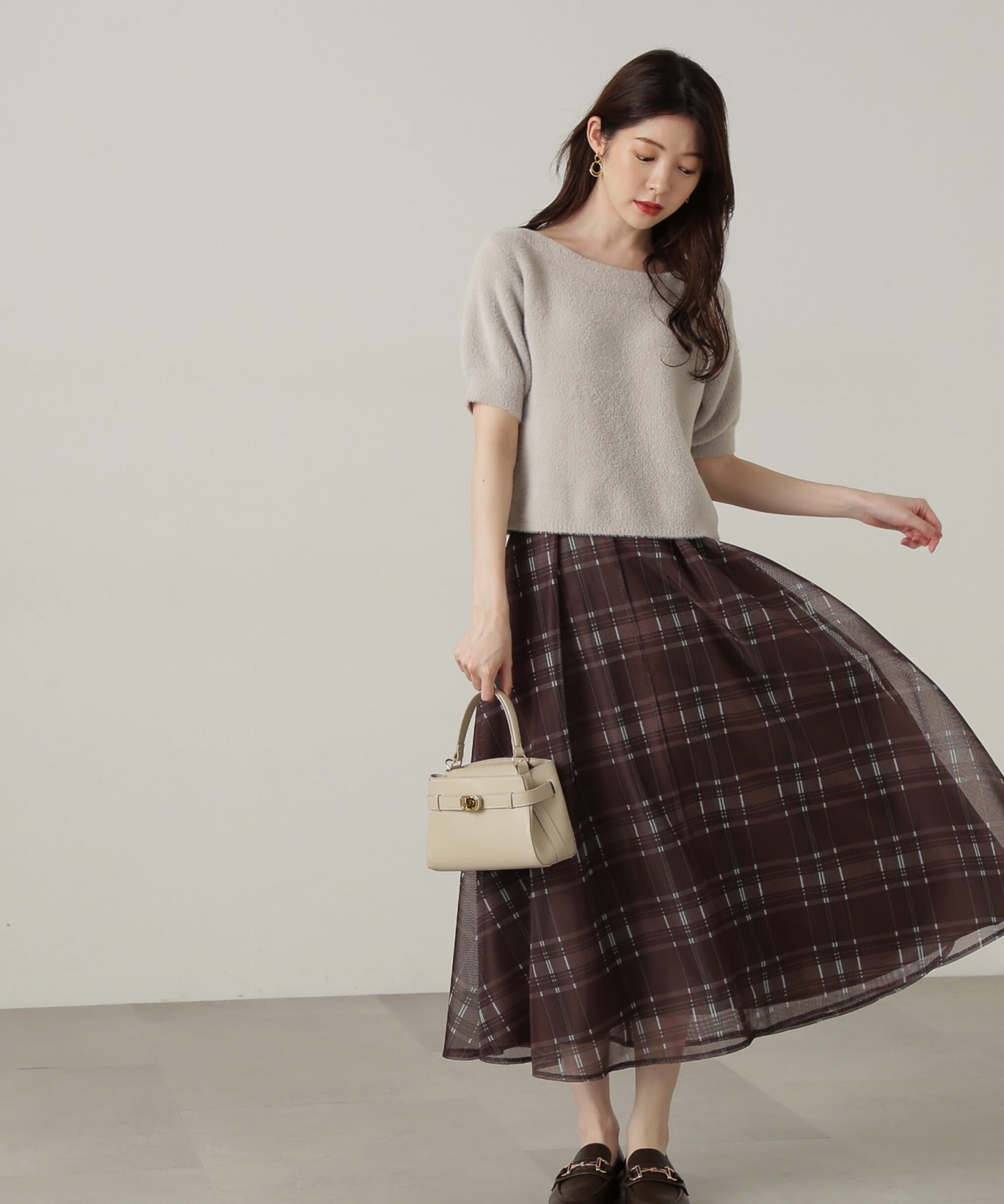PROPORTION BODY DRESSING「ミニフェザーニット24AW」|ニット・セーター|