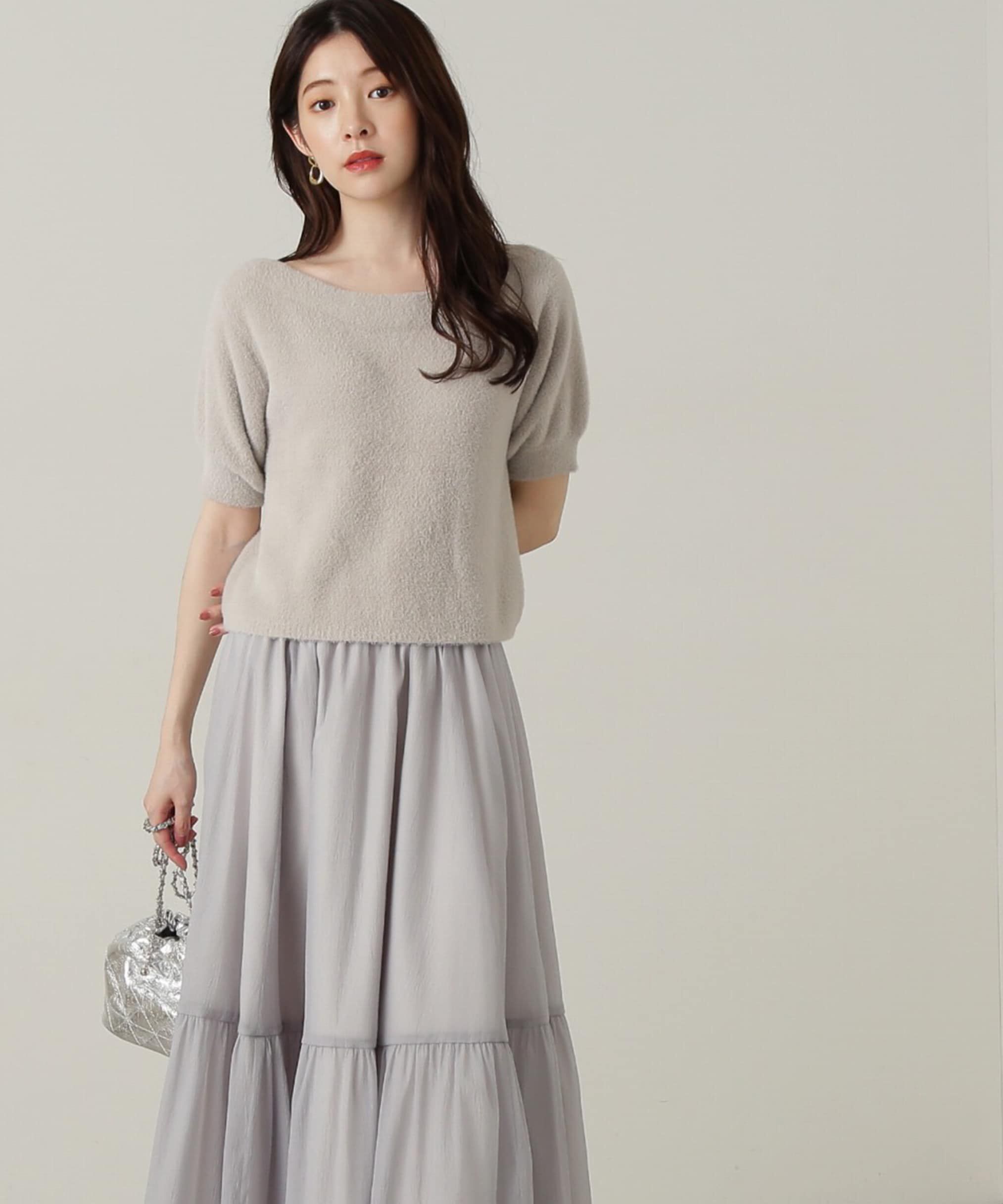 PROPORTION BODY DRESSING「ミニフェザーニット24AW」|ニット・セーター|