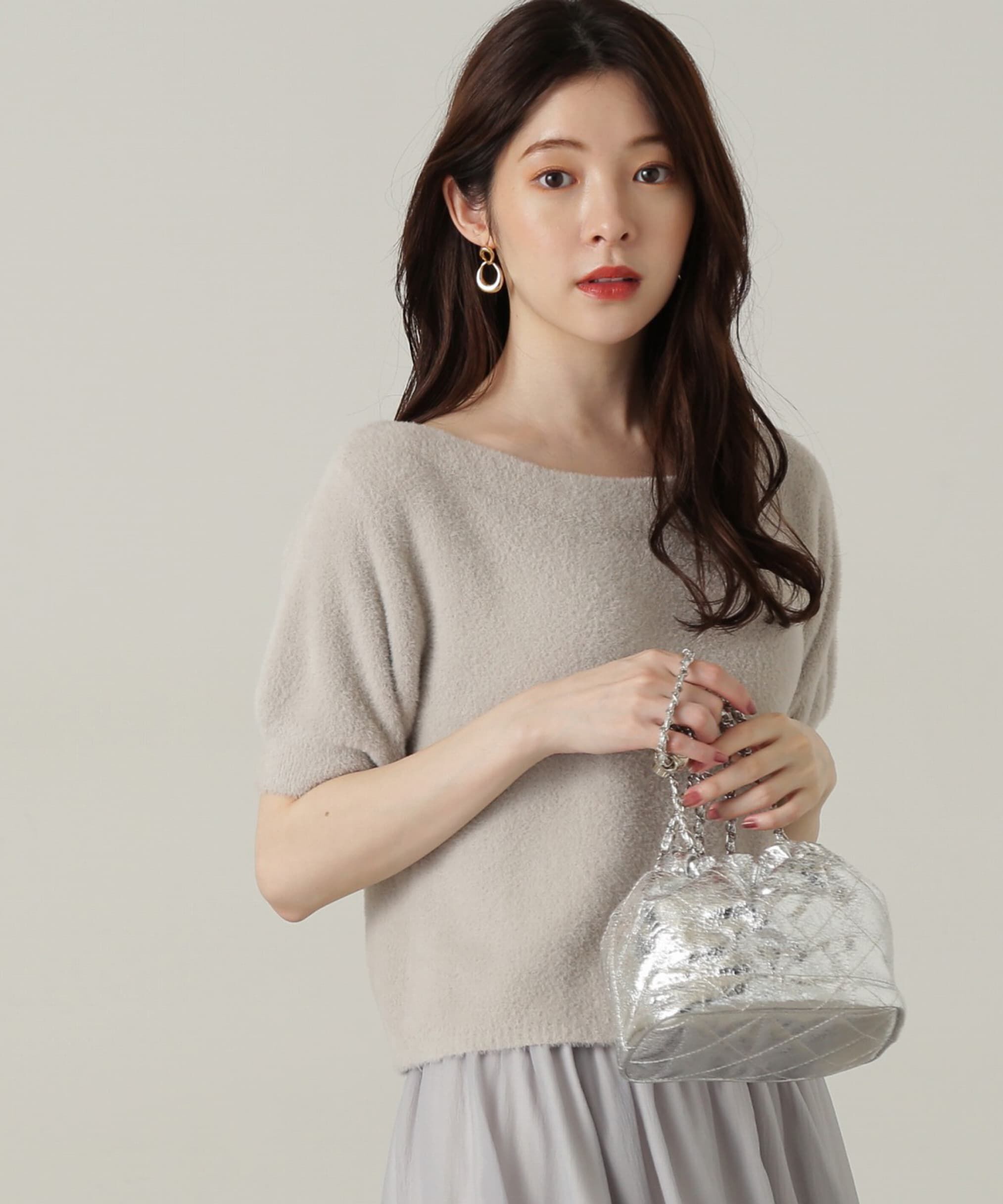 PROPORTION BODY DRESSING「ミニフェザーニット24AW」|ニット・セーター|