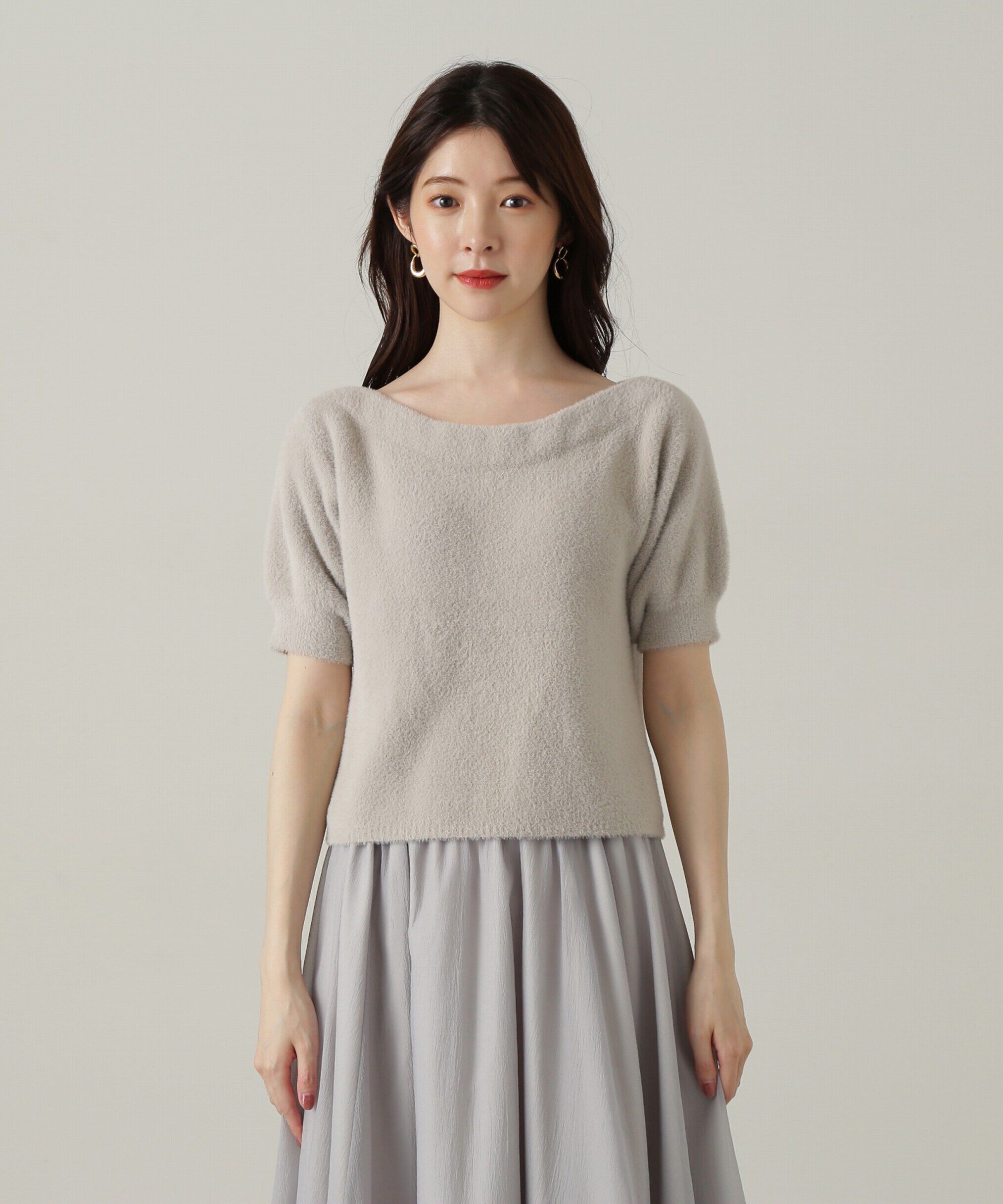 PROPORTION BODY DRESSING「ミニフェザーニット24AW」|ニット・セーター|
