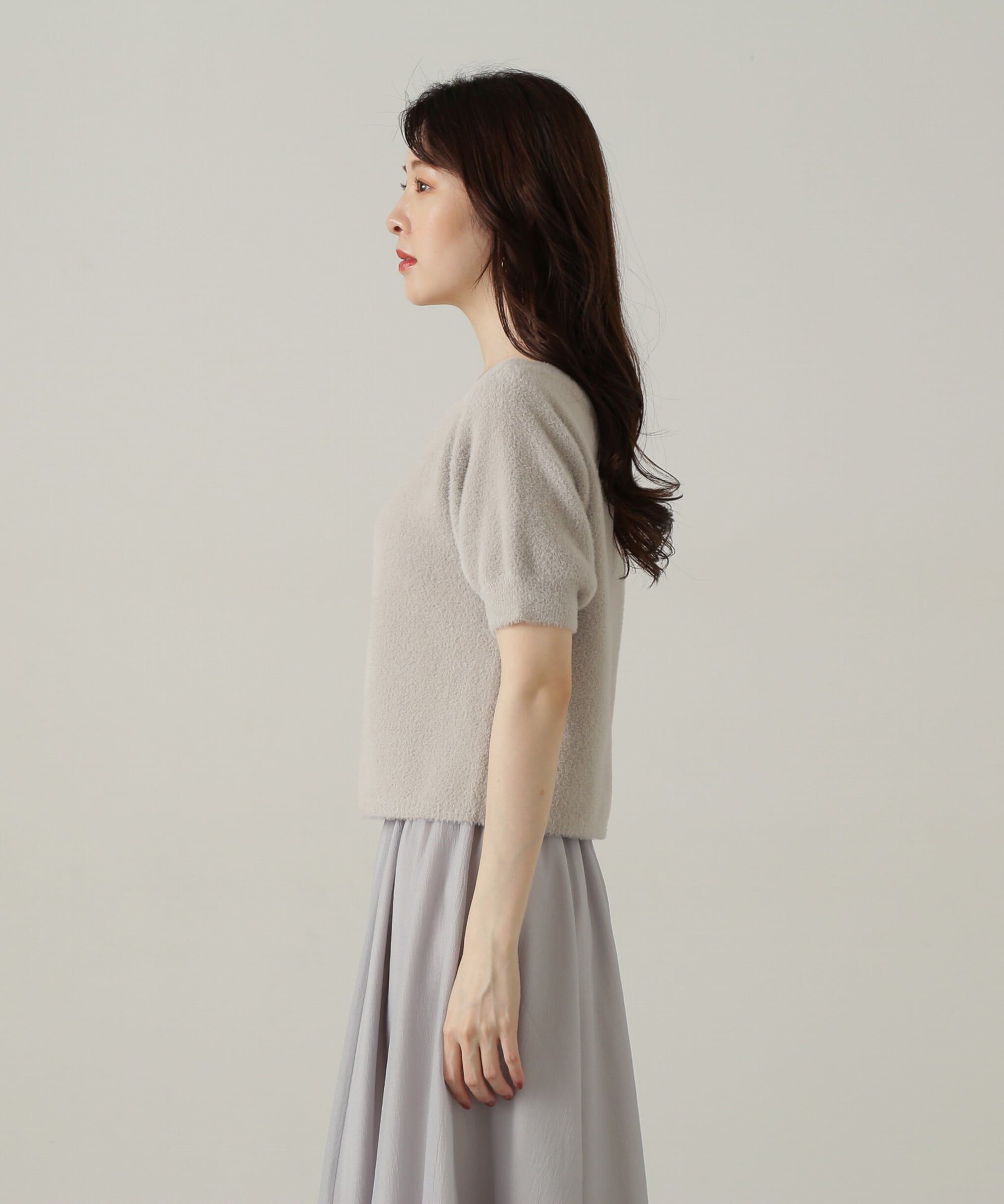 PROPORTION BODY DRESSING「ミニフェザーニット24AW」|ニット・セーター|