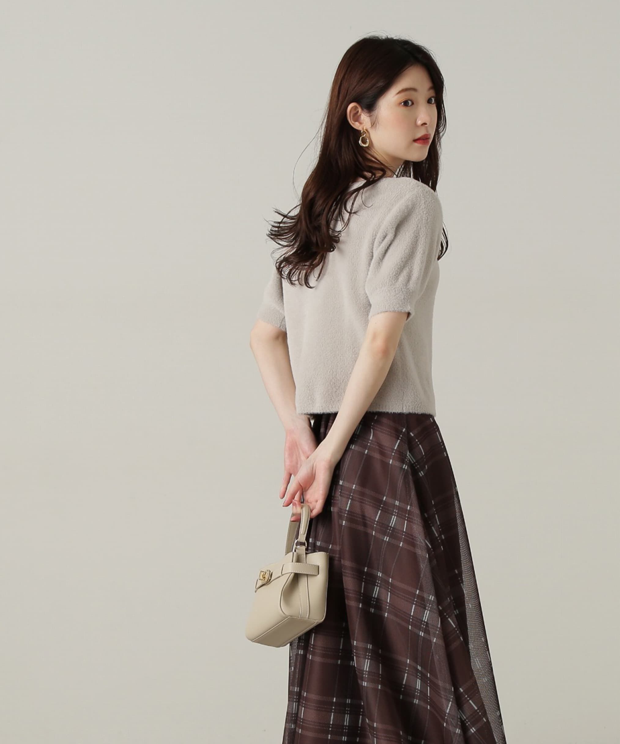 PROPORTION BODY DRESSING「ミニフェザーニット24AW」|ニット・セーター|