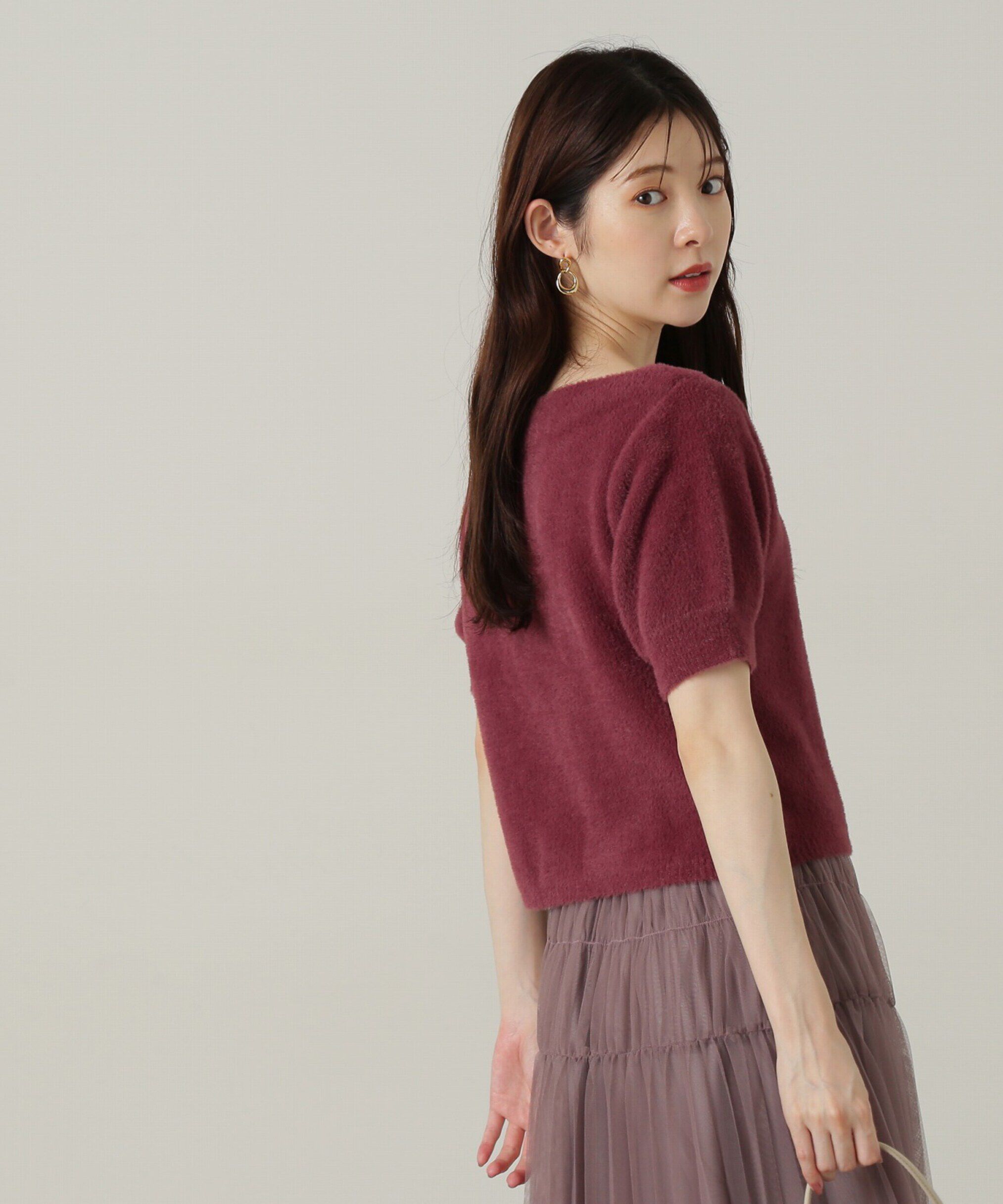 PROPORTION BODY DRESSING「ミニフェザーニット24AW」|ニット・セーター|