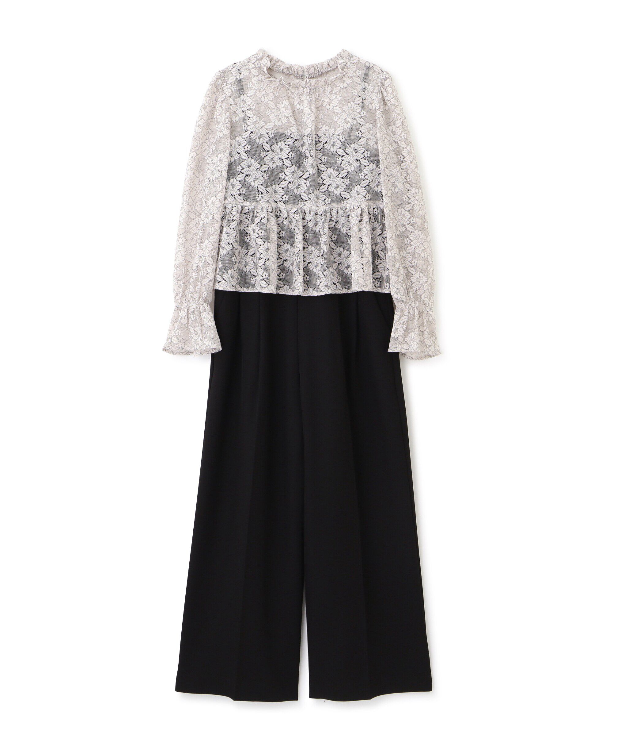 PROPORTION BODY DRESSING「2wayレースペプラムセットアップ　24AW」|ワンピース|