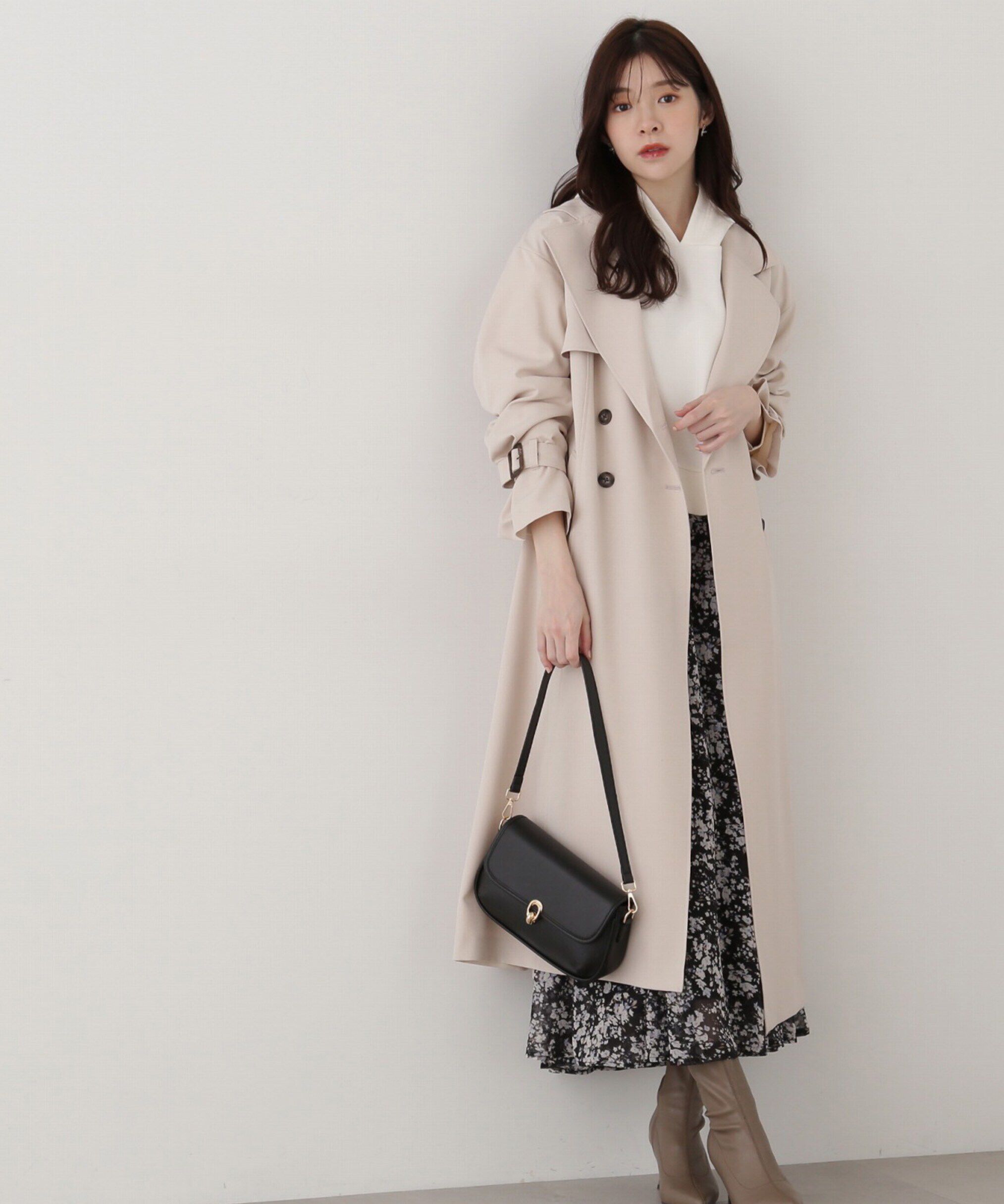 PROPORTION BODY DRESSING「リボンブローチ付きフーディー」|Tシャツ・カットソー|