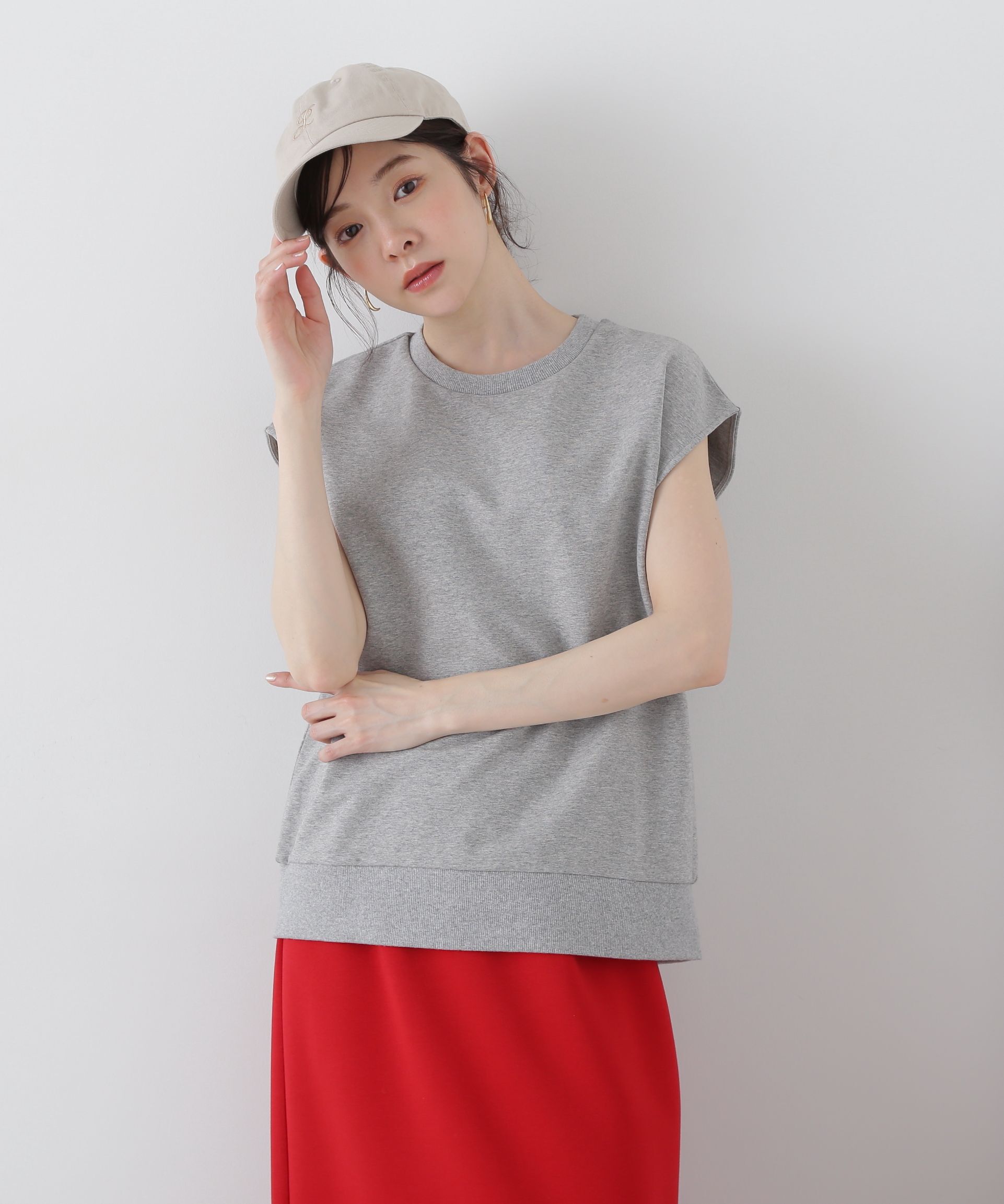 PROPORTION BODY DRESSING「ミニ裏毛プルオーバー」|Tシャツ・カットソー|