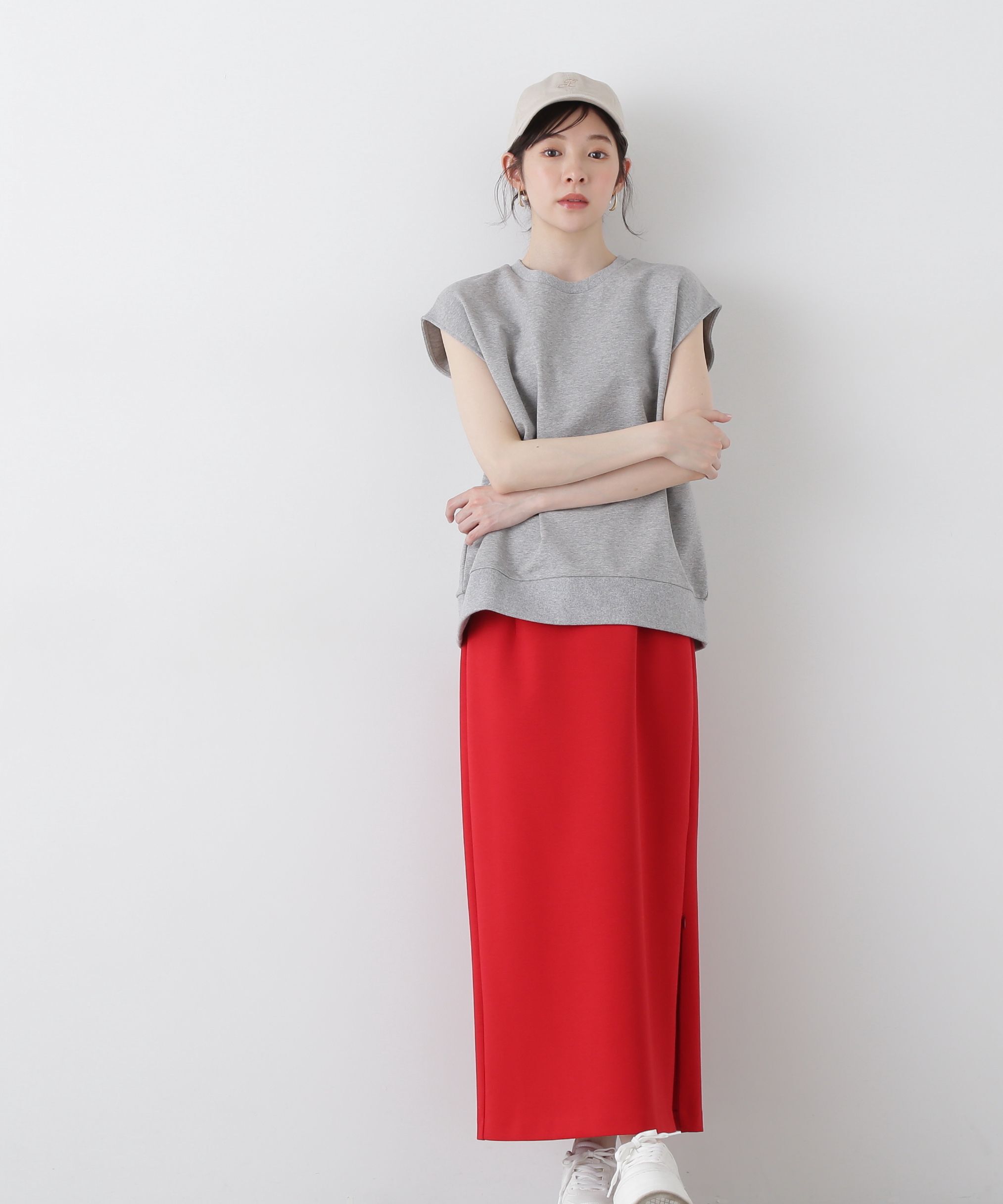 PROPORTION BODY DRESSING「ミニ裏毛プルオーバー」|Tシャツ・カットソー|